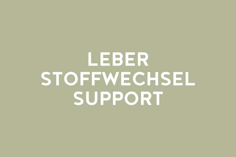 Leber- & Stoffwechsel-Support