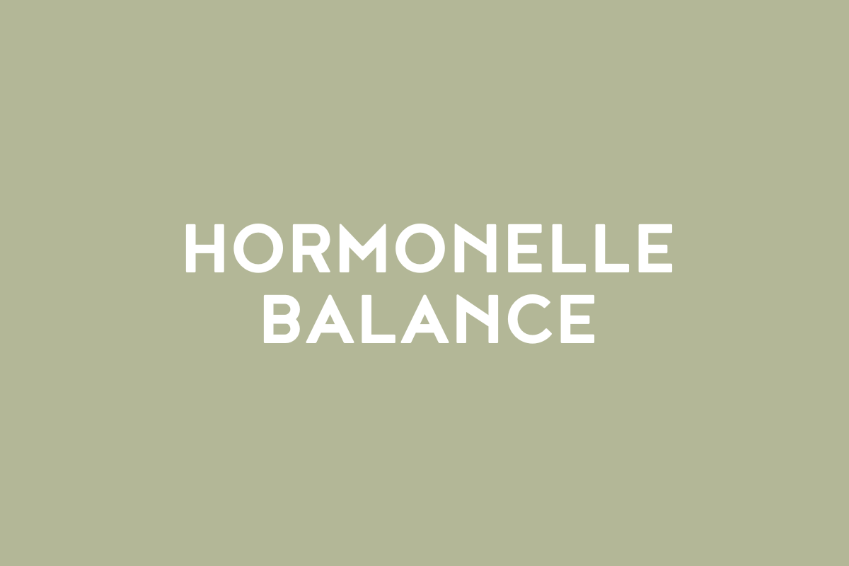Hormonelle Balance