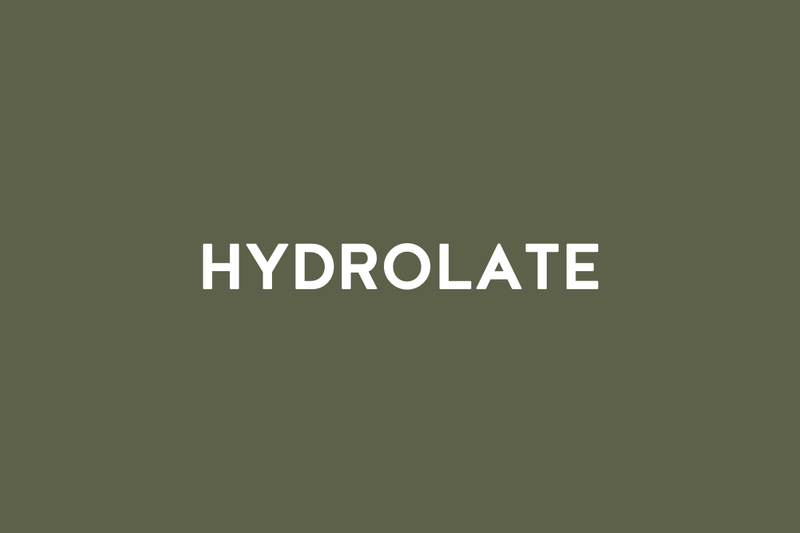Hydrolate