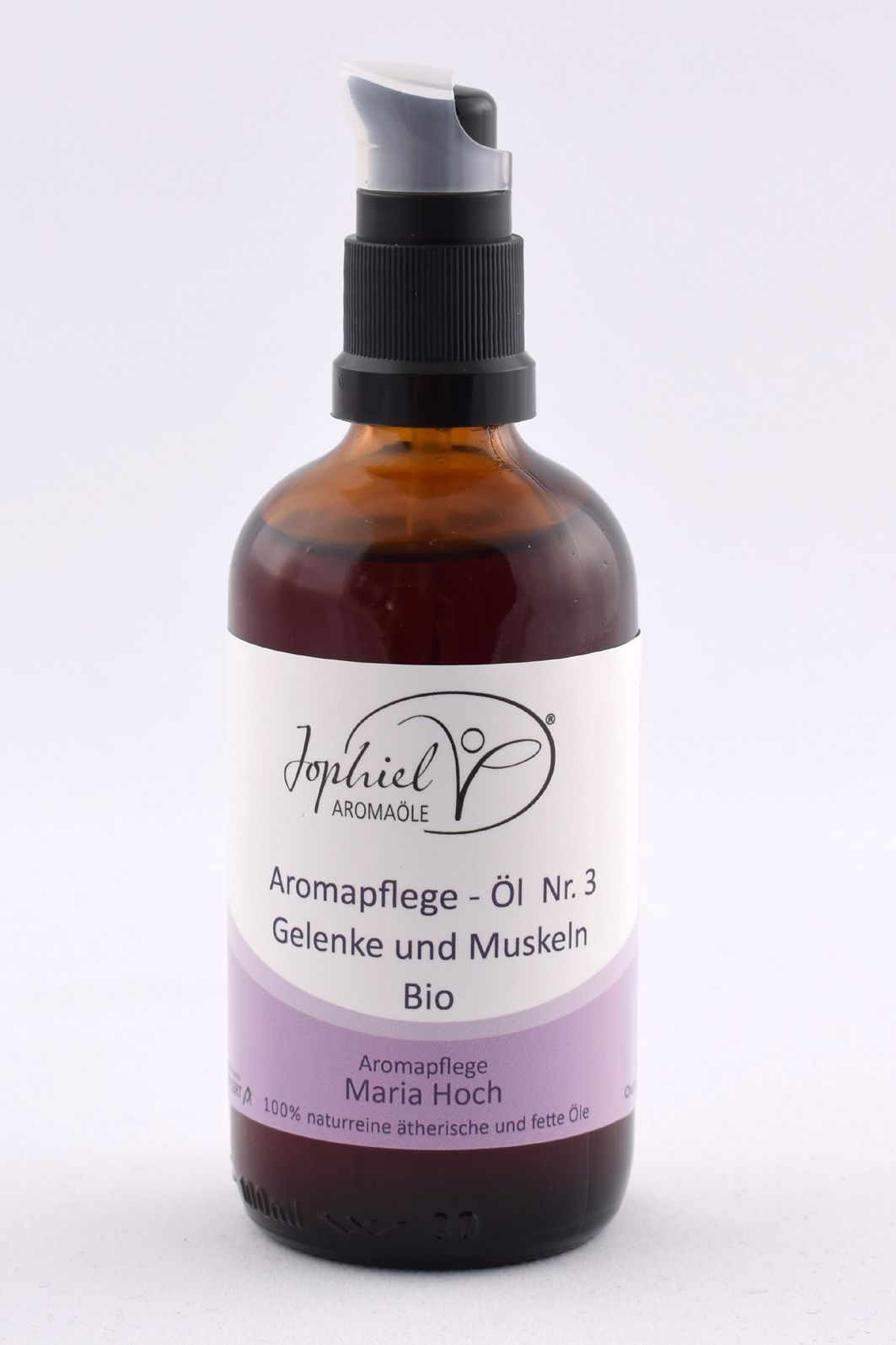 Aromapflege-Öl Nr. 03 Gelenke und Muskeln Bio 100 ml