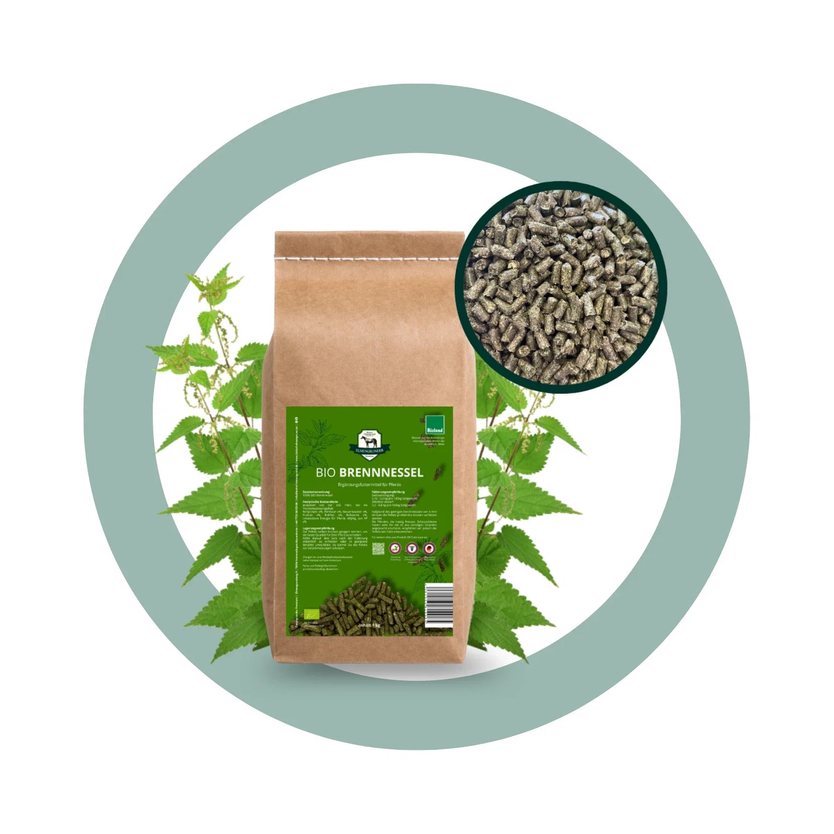 BIO Brennnessel – AB SOFORT ALS PELLETS