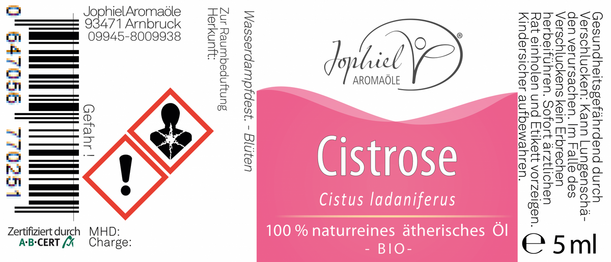 Cistrose Öl Bio 5 ml