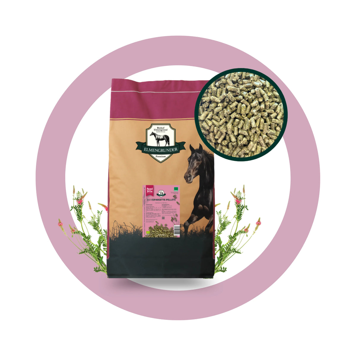 BIO Esparsette-Pellets