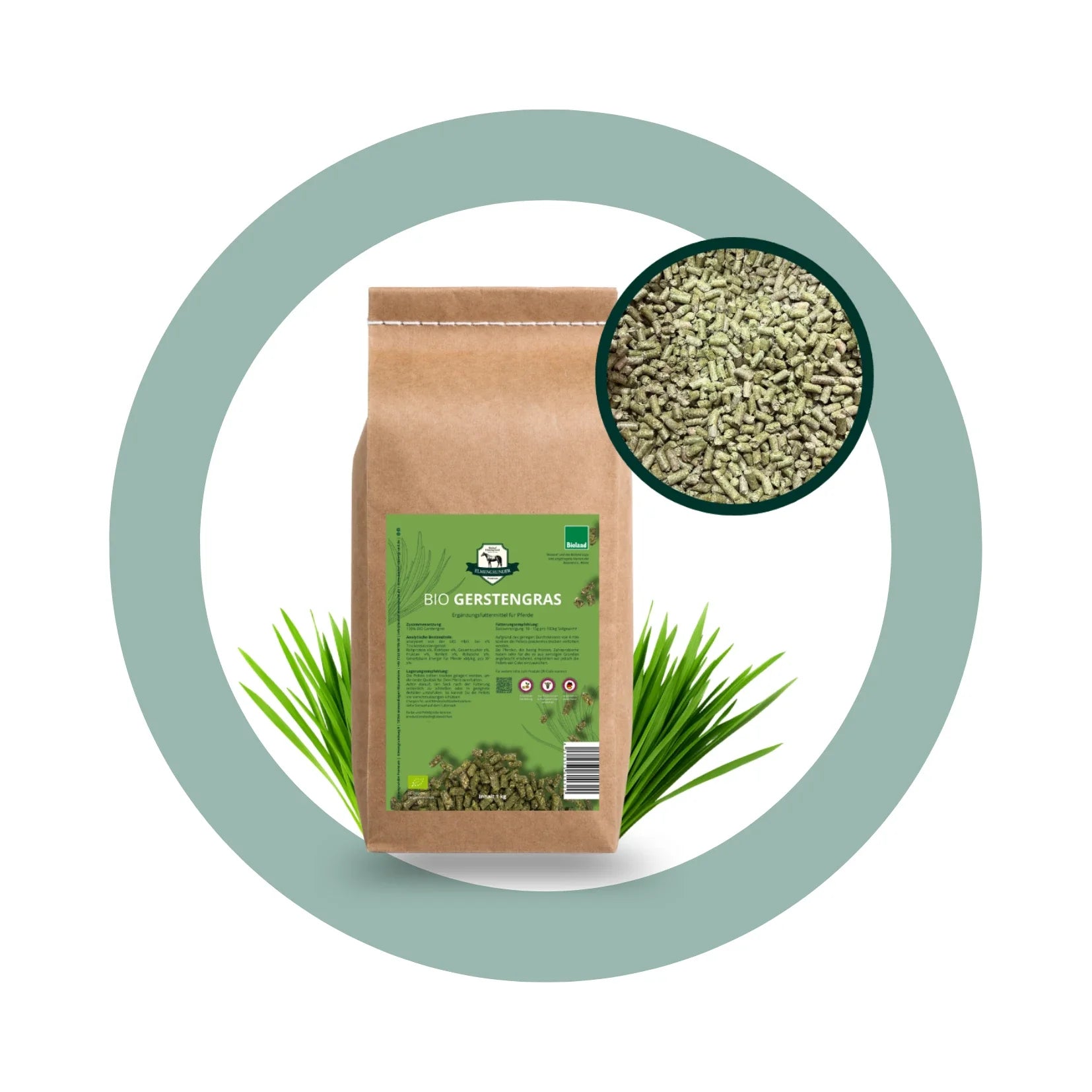 BIO Gerstengras AB SOFORT ALS PELLETS
