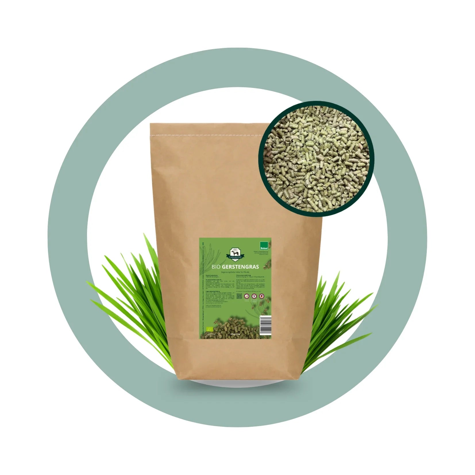 BIO Gerstengras AB SOFORT ALS PELLETS