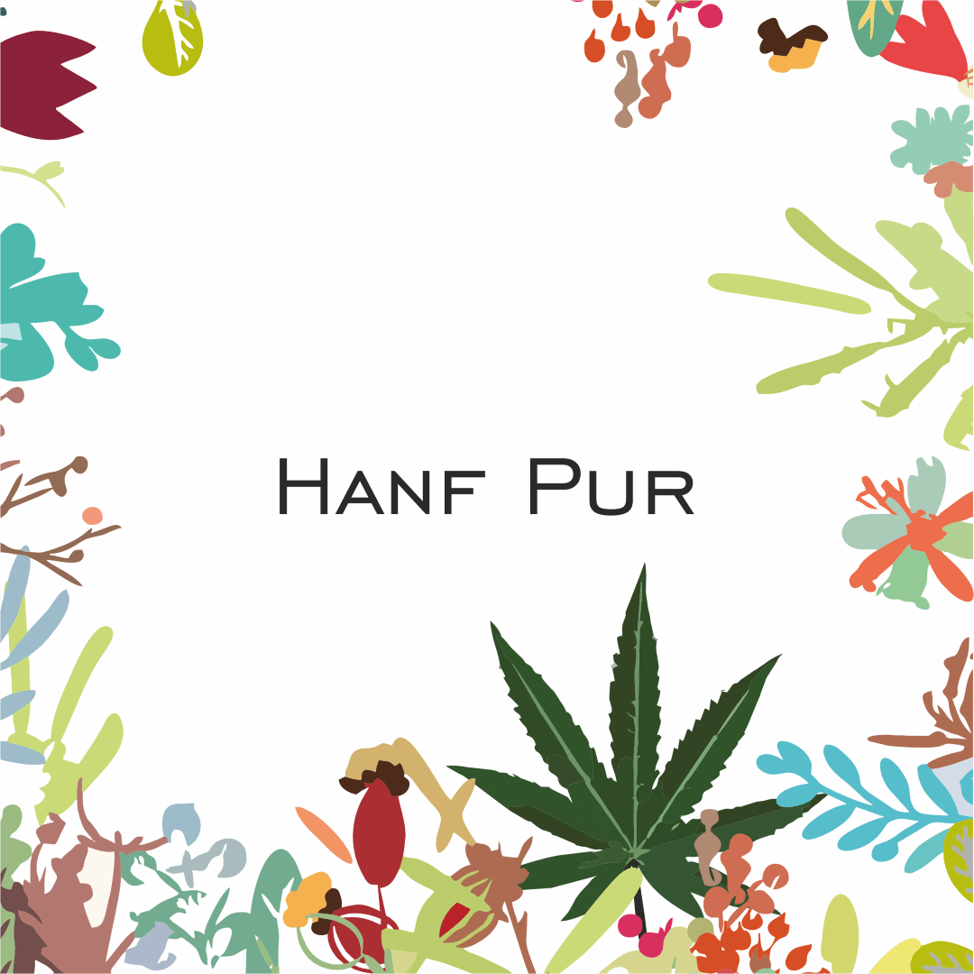 Hanf PUR - ganze Hanfnüsse, geschrotet
