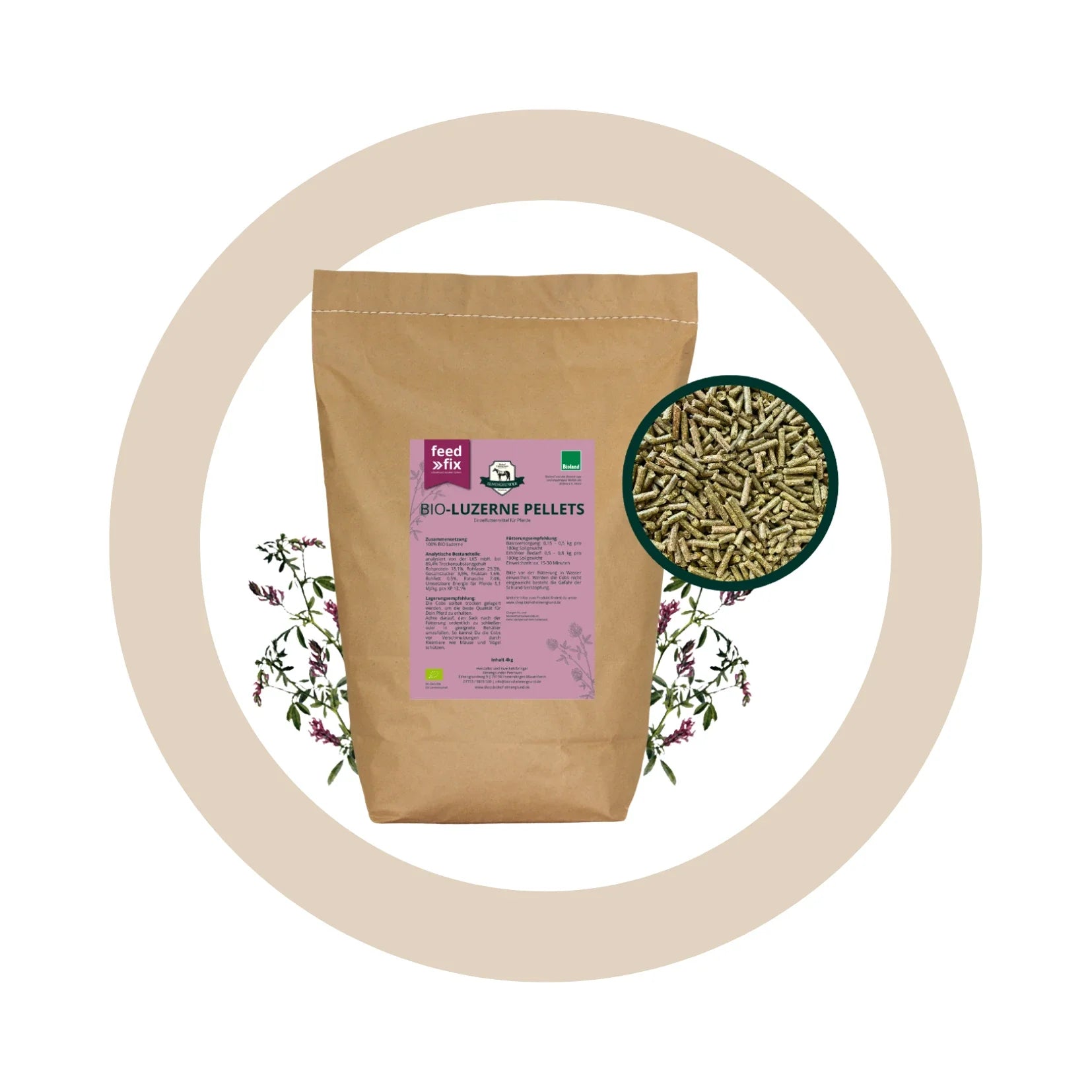 BIO Luzerne Pellets