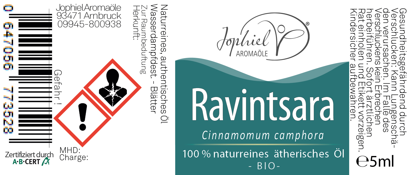 Ravintsara Öl Bio 5 ml