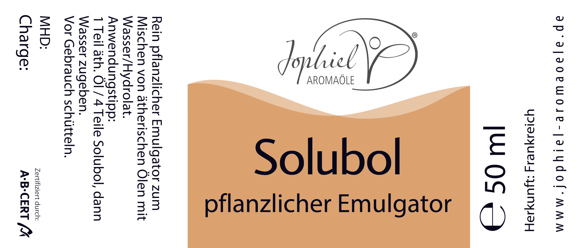Solubol pflanzlicher Emulgator 50 ml