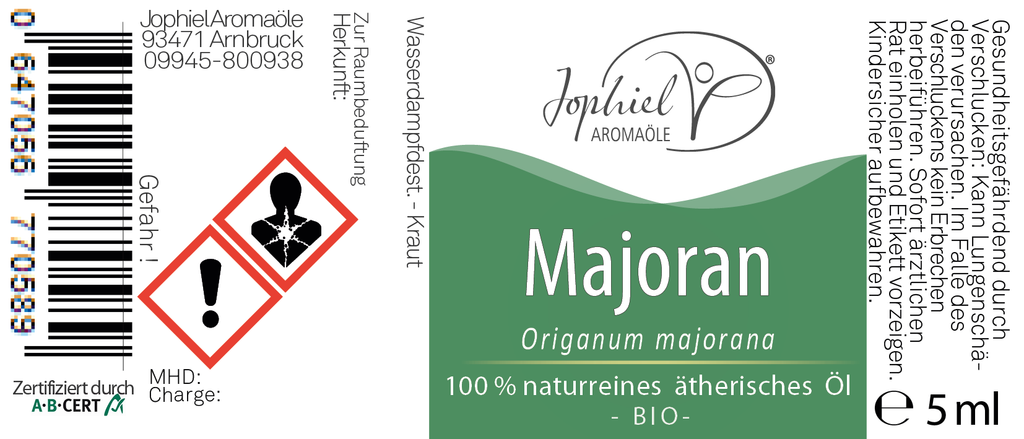 Majoran Öl Bio 5 ml