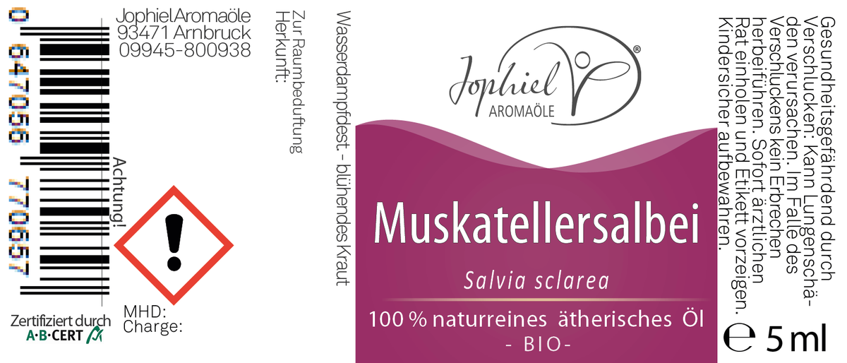 Muskatellersalbei Öl Bio 5 ml