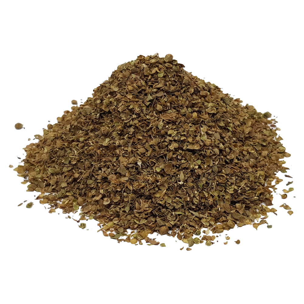 Oregano, gerebelt