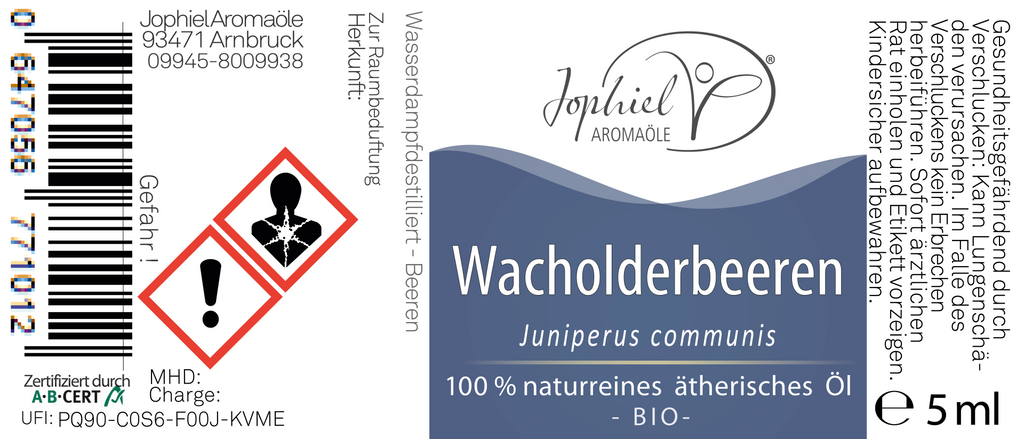 Wacholderbeere Öl Bio 5 ml