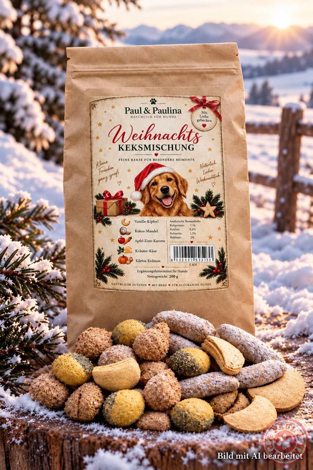 Weihnachts-Keksmischung 200g