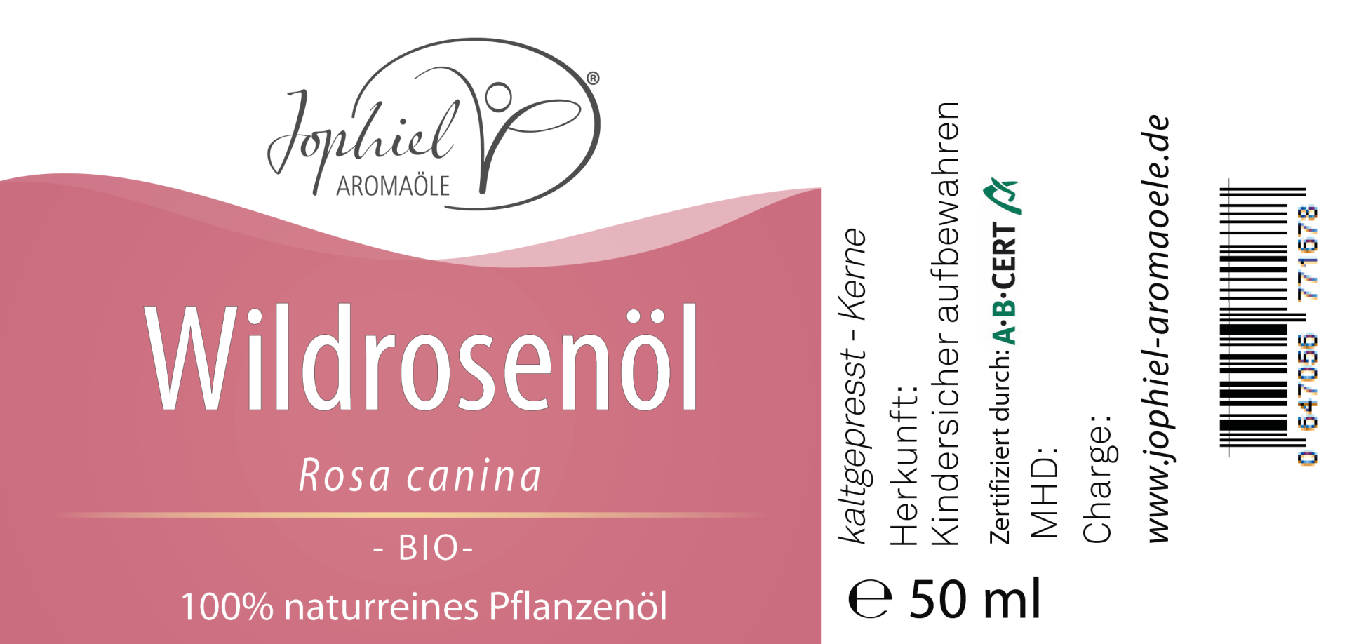 Wildrosenöl Bio 50 ml